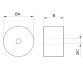 PVC Verlängerungsstück Holzhandlauf geeignet für Art. 20/0790-042-R