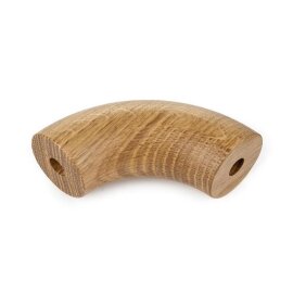 Cosch Holz Verbindungsbogen 90° dt. Eiche Bogen Ø 42,4 mm