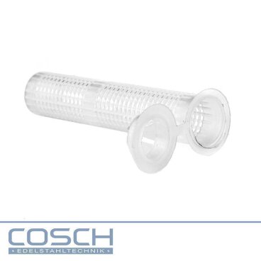 Cosch Kunststoff Siebhülse Injektions-Ankerhülse mit Deckel Dübel  Ø16 x 85 mm