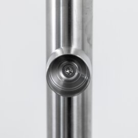Cosch Edelstahl Adapter V4A geschliffen Mittelbohrung 7,0 mm