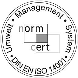 Zertifiziert nach DIN EN ISO 14001